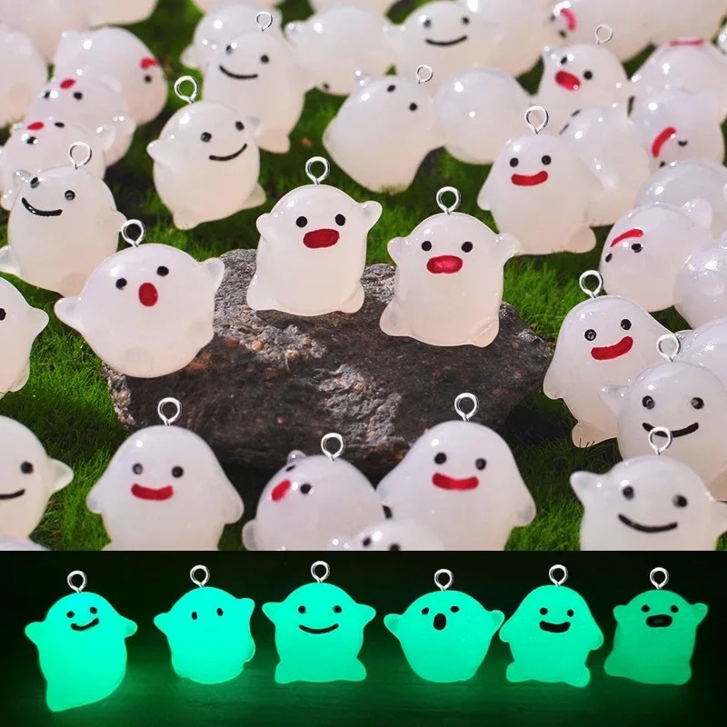 10Pcs Lovely Glow In The Dark  - огляд і ціна Resin Crafts Diy
